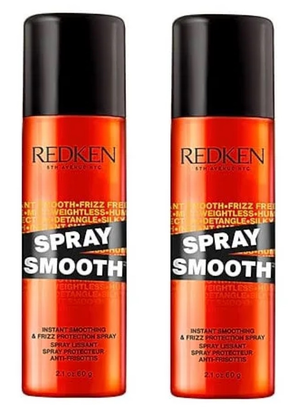 Redken Spray Smooth Instant Smoothing & Frizz Protection Spray- Travel Size x 2